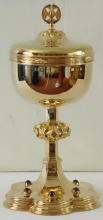 English sterling silver Antique Ciborium